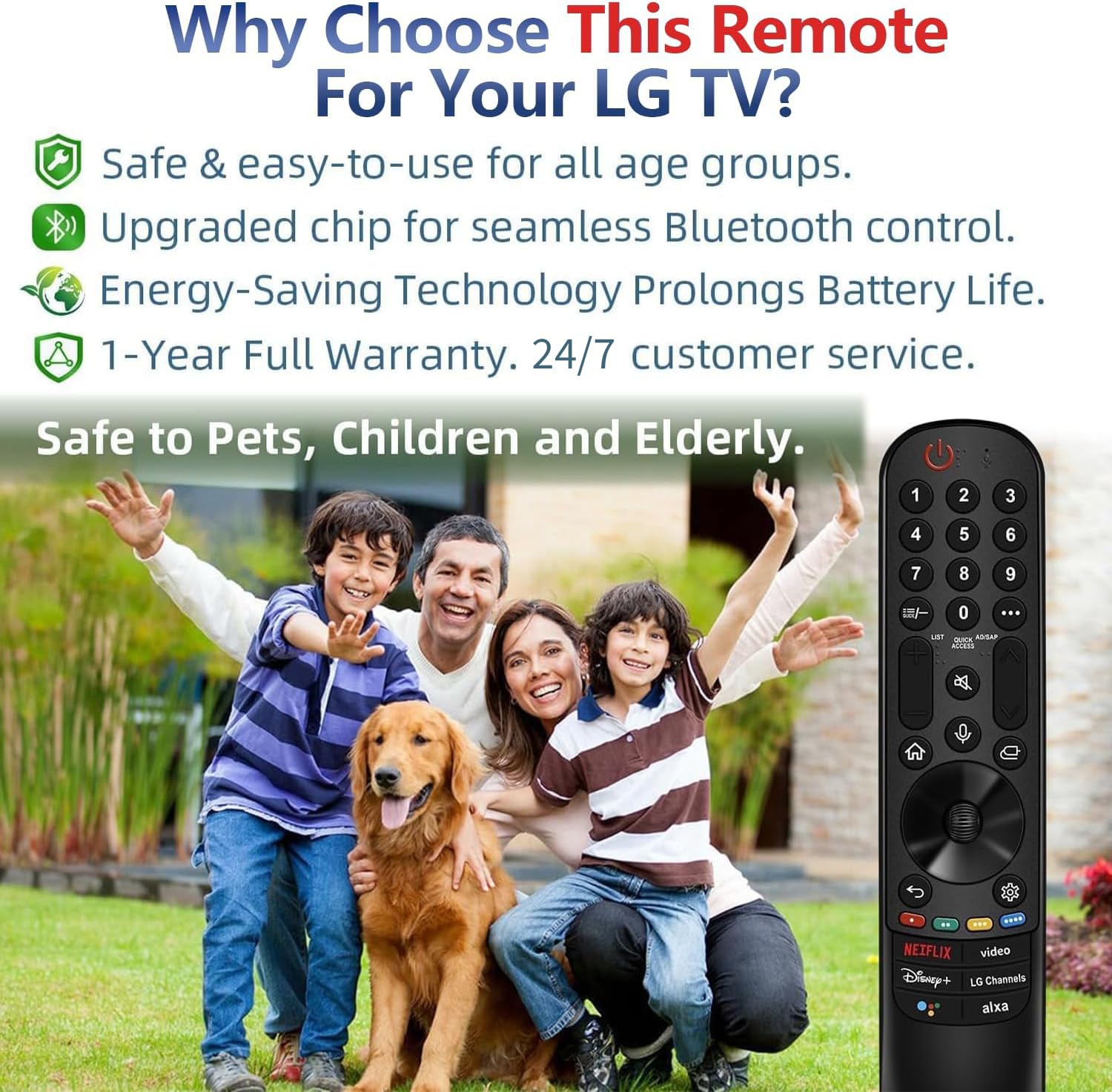 Nettech remote pointer in use controlling on-screen cursor for intuitive navigation