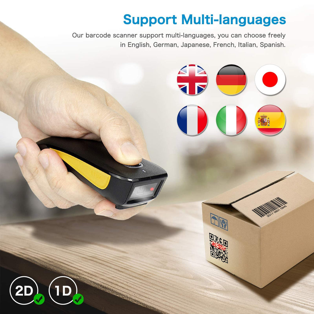 NETUM C850 used at a retail checkout illustrating quick scanning and seamless POS integration