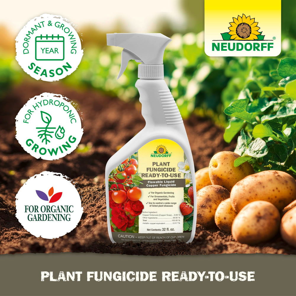Neudorff used as dormant-season spray on fruit tree for bud protection