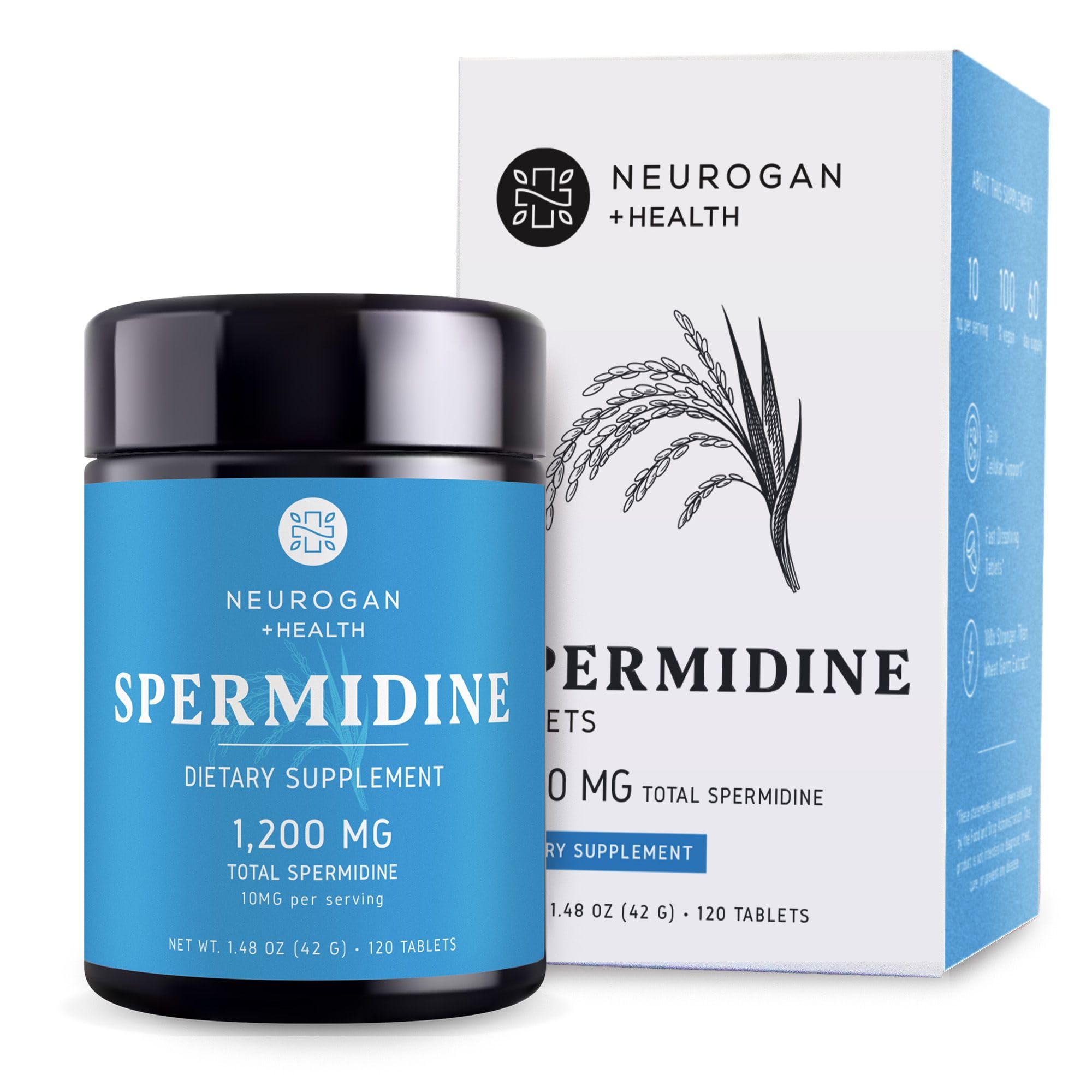 Neurogan bottle on desk in lifestyle scene implying daily routine support