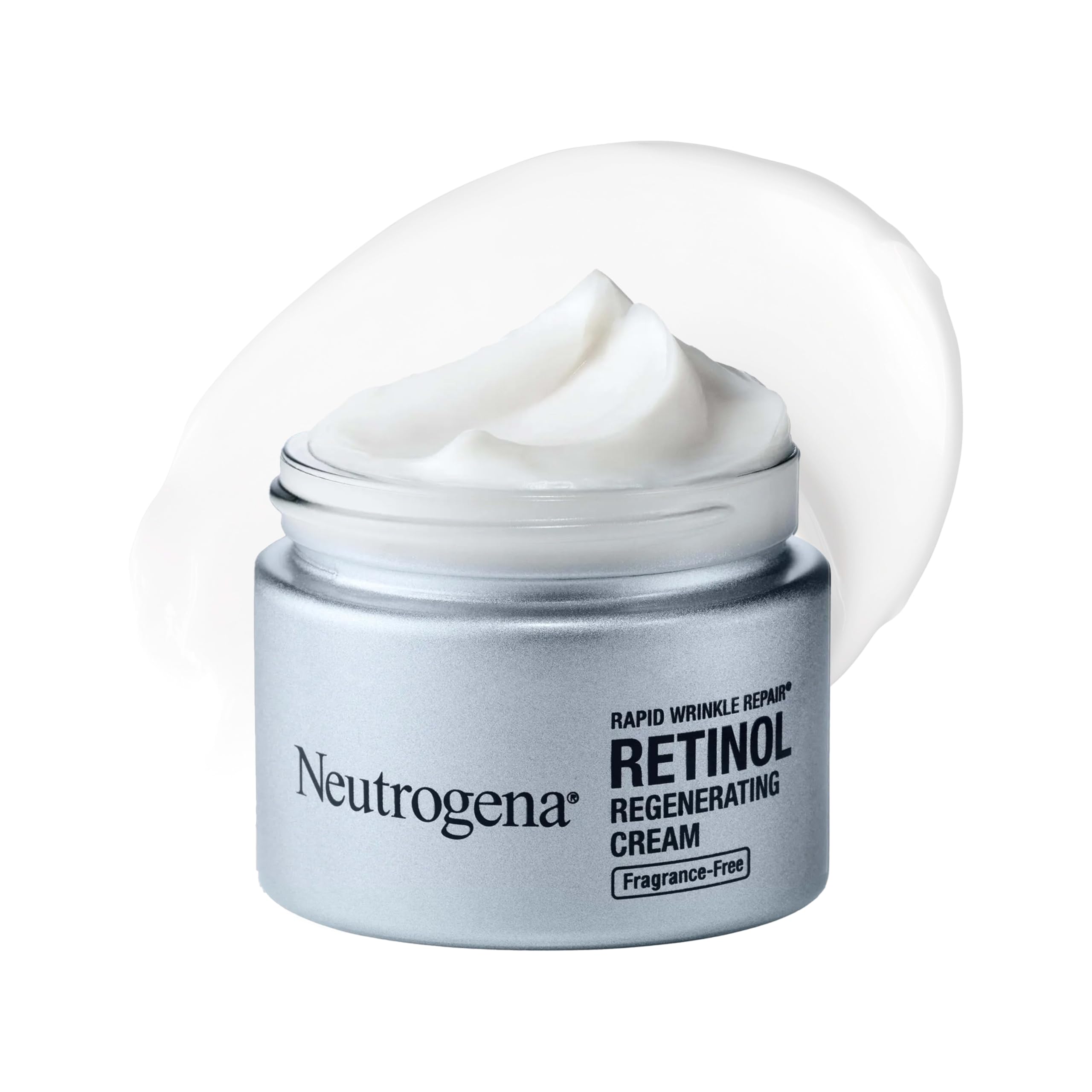 Neutrogena front packaging showing 1.7 oz jar and brand trust