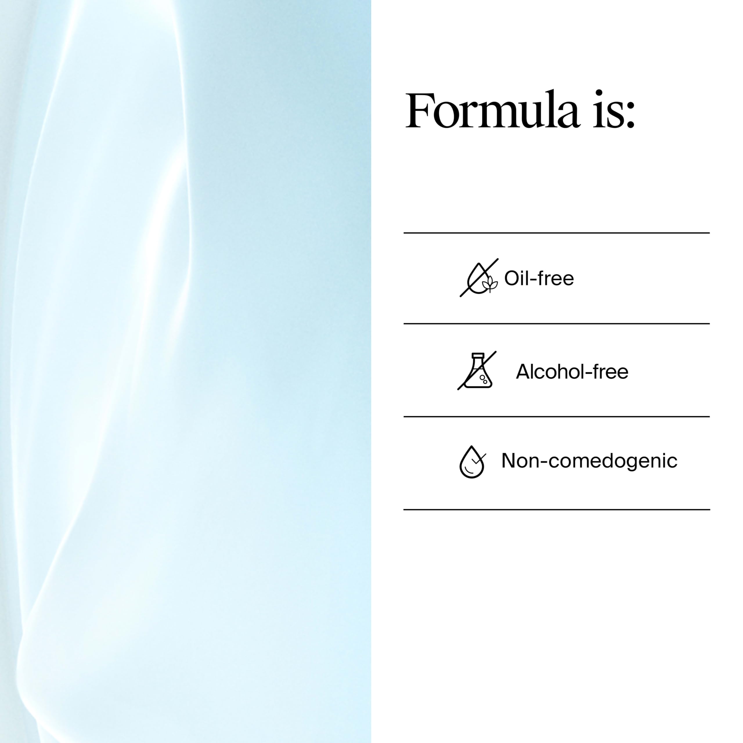 Neutrogena label close-up showing SPF 25 and key hyaluronic acid ingredient clarity