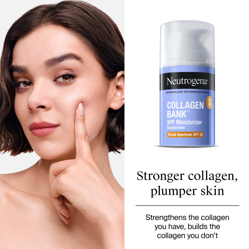 Neutrogena moisturizer cream texture close-up showing lightweight, fast-absorbing finish