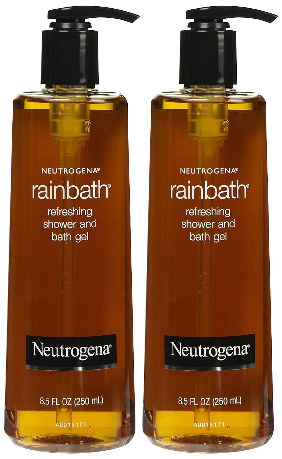 Neutrogena Rainbath bottle front view showing label and fresh scent benefits