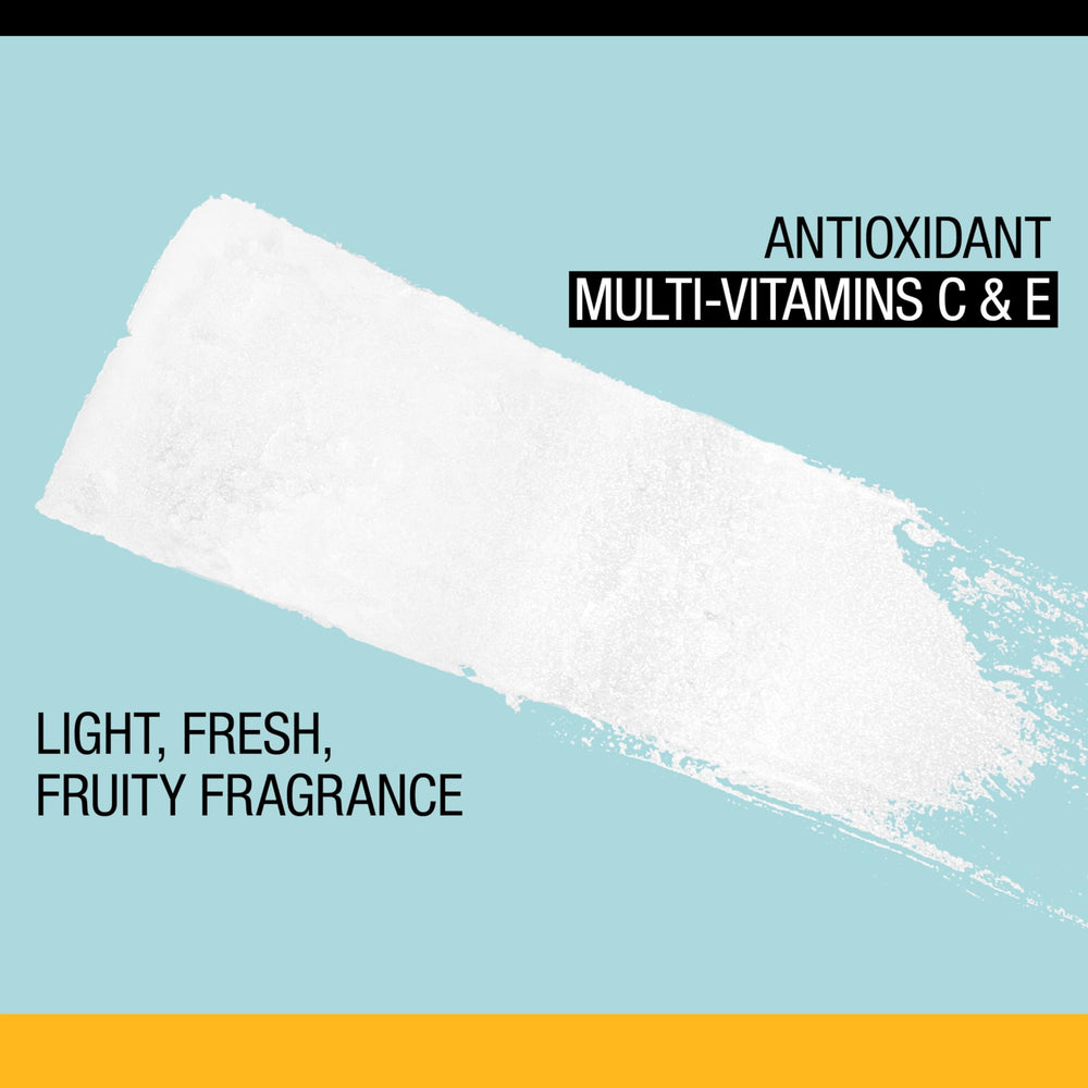 Neutrogena stick clear application on skin demonstrating no-white-residue advantage