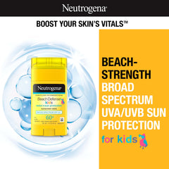 Neutrogena stick twist-up detail highlighting easy hands-free application benefit