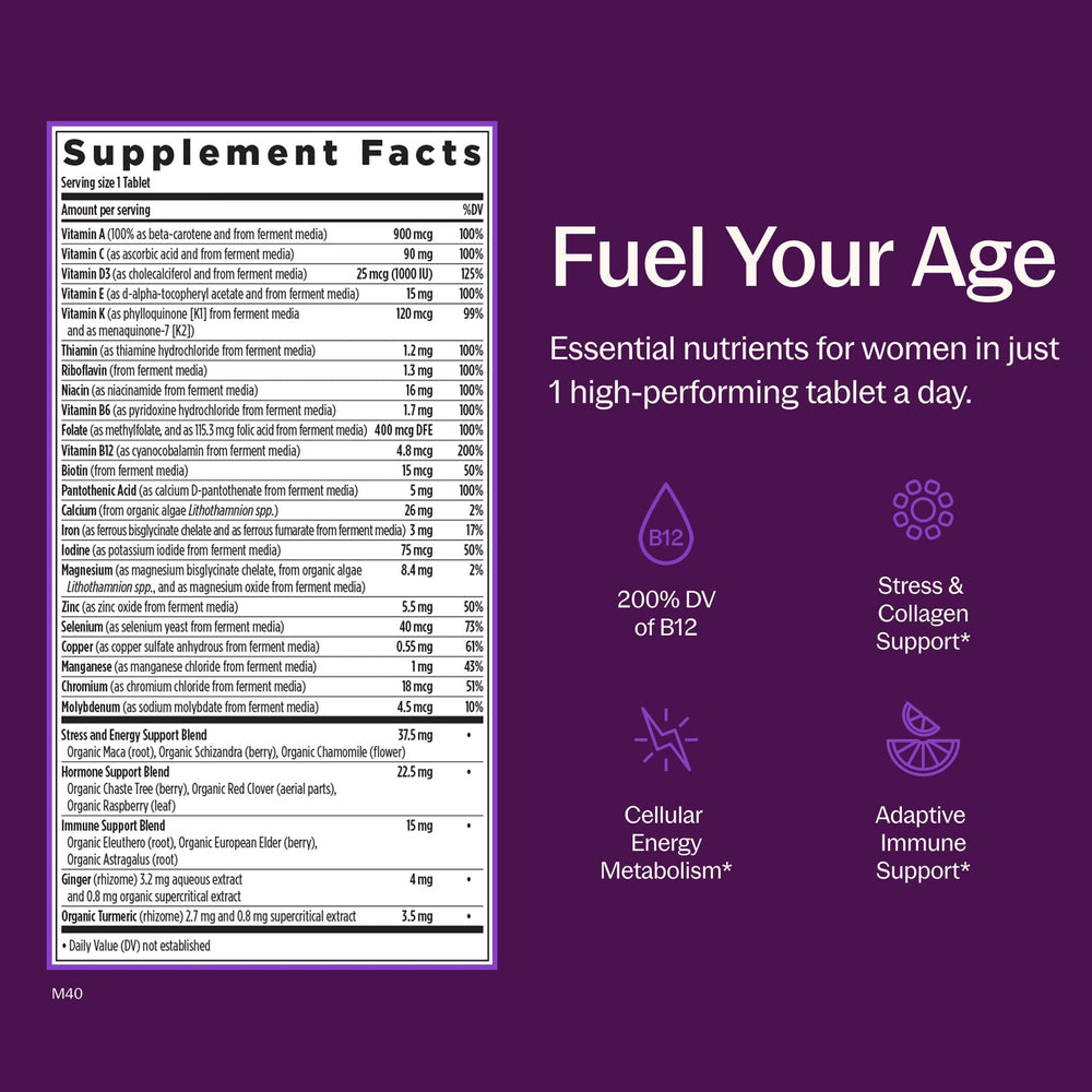 New Chapter tablets in hand demonstrating small easy-to-swallow size