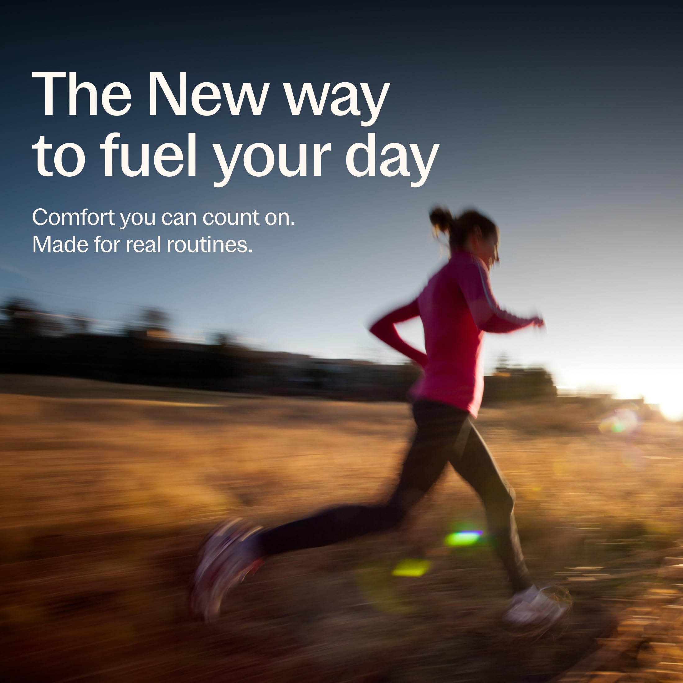 Hand holding tablets to illustrate typical daily serving and New Chapter convenience for busy routines