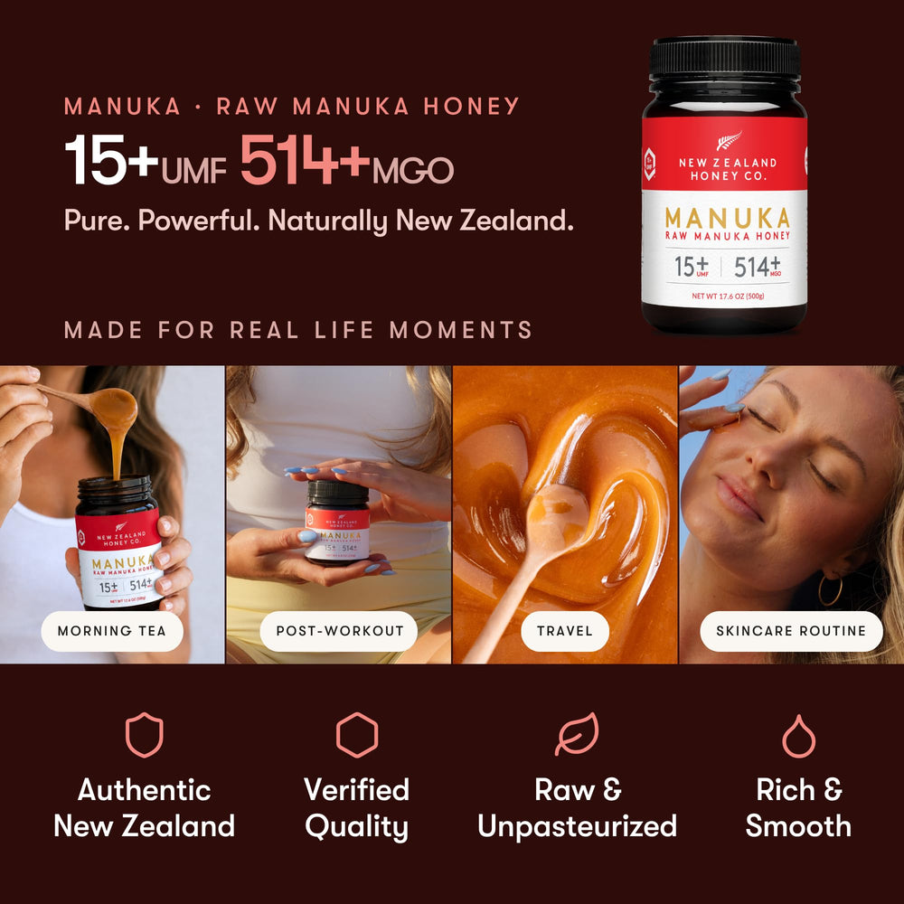 NEW ZEALAND HONEY CO honey spread on toast illustrating versatile use