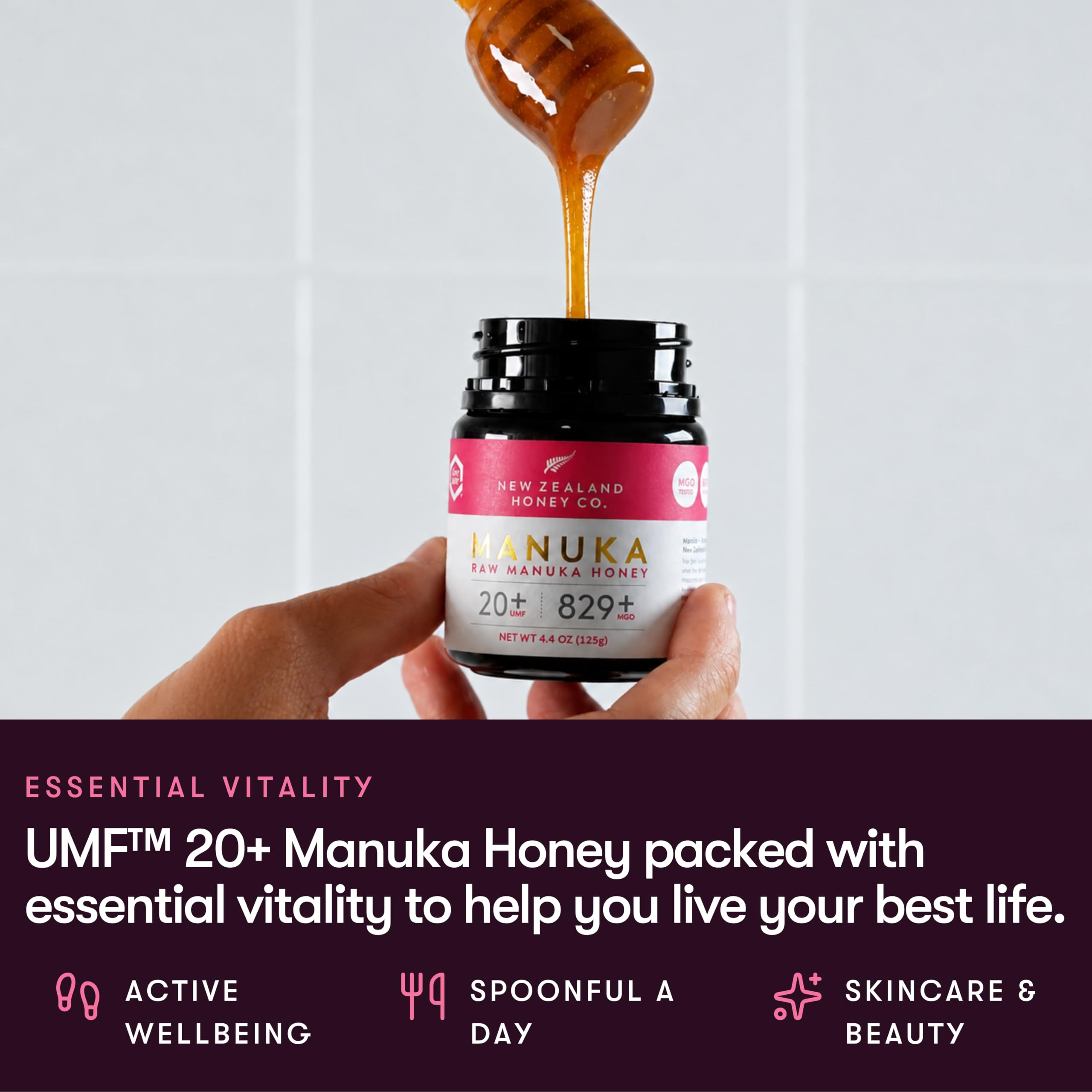 NEW ZEALAND HONEY CO spread on toast illustrating culinary pairing and natural sweetening