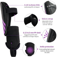 newox ankle guard detail showing padded support for stability and injury prevention