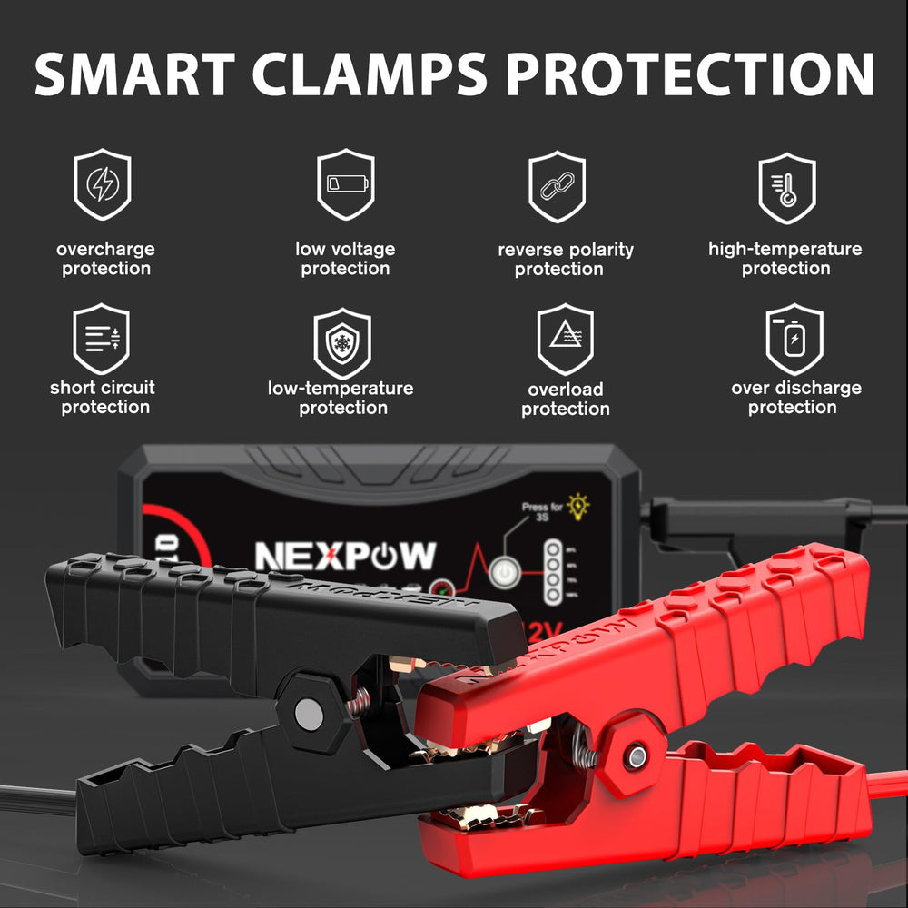 NEXPOW held in hand to show scale and portable strength for travel-ready power