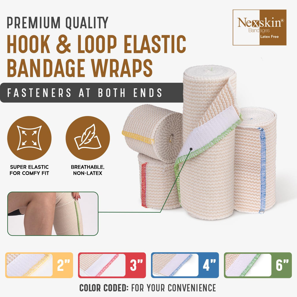 NexSkin individually sealed rolls stacked showing hygienic storage