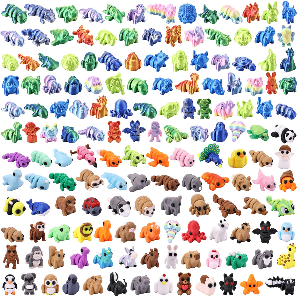NEXT STOP M front packaging showing 156-piece animal assortment and variety