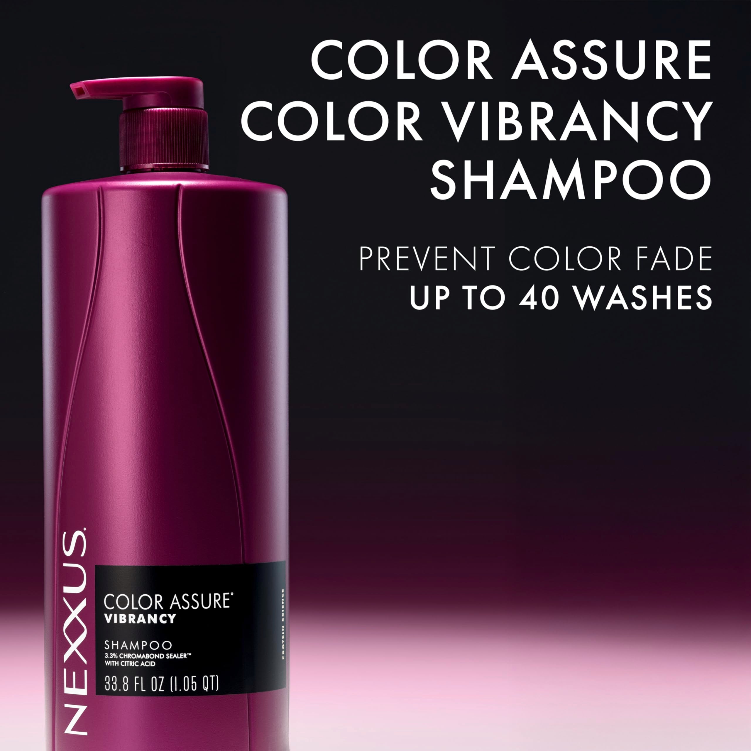 Nexxus CHROMABOND SEALER close-up illustrating bond-strengthening action