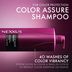 Nexxus rich lather texture demonstrating gentle sulfate-free cleansing