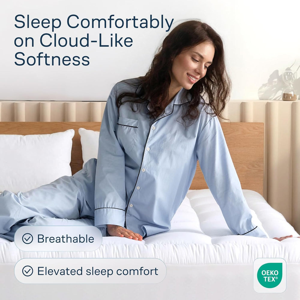 Niagara Sleep Solution close-up of cotton top texture highlighting breathability benefit
