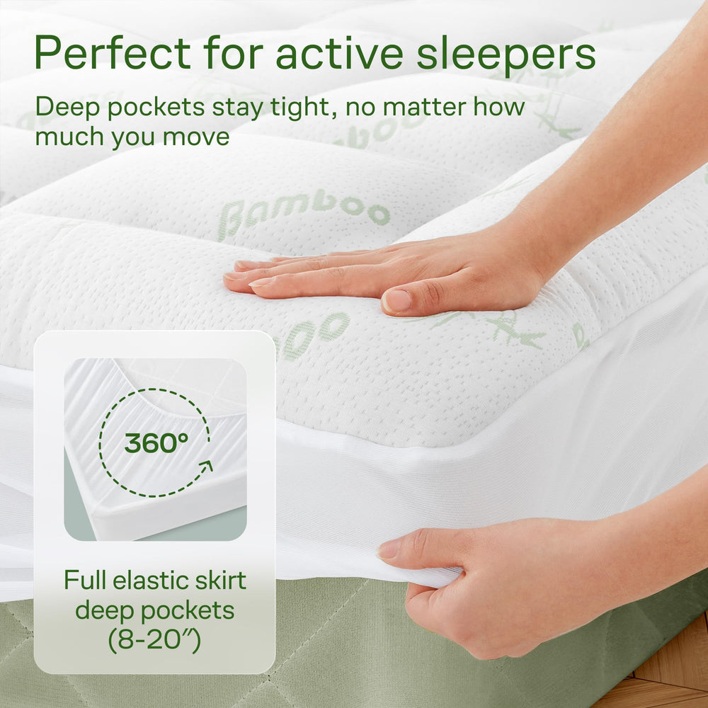 Niagara Sleep Solution comparing 60x75 size to mattress for clear scale and fit