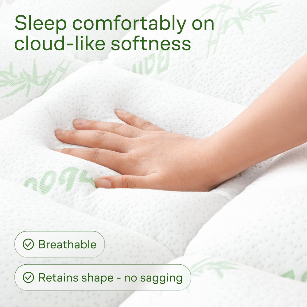 Niagara Sleep Solution close-up of bamboo-rayon surface texture for softness