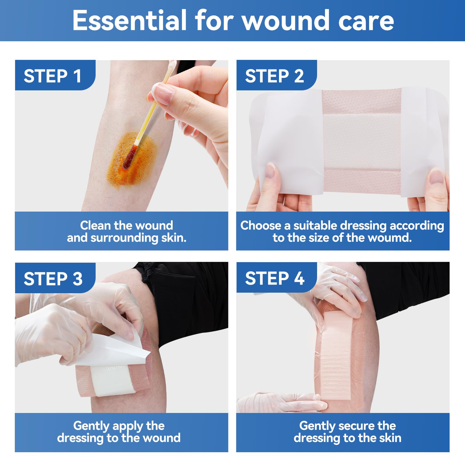 Niceful in a wound care kit lifestyle shot showing convenience and readiness