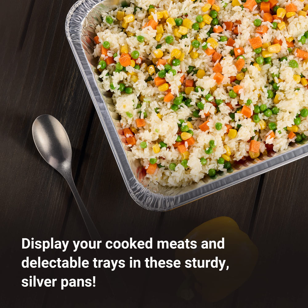 Nicole Home Collection half-size pan filled with lasagna highlighting strong hold