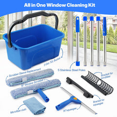 NICOFPHY close-up of silicone squeegee blade delivering streak-free wiping performance