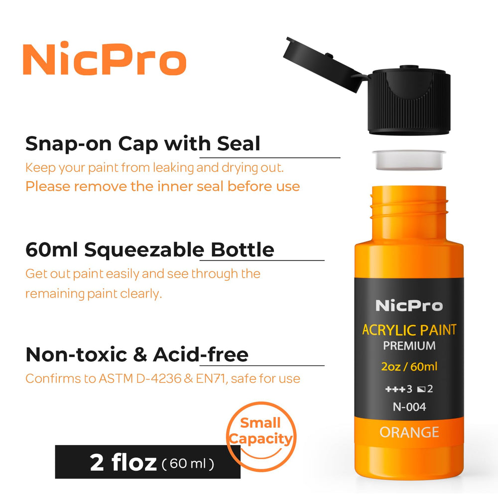 Nicpro painted rock in a lifestyle shot demonstrating outdoor craft durability benefit