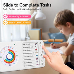 Nikafly dry-erase board with written tasks for reusable planning