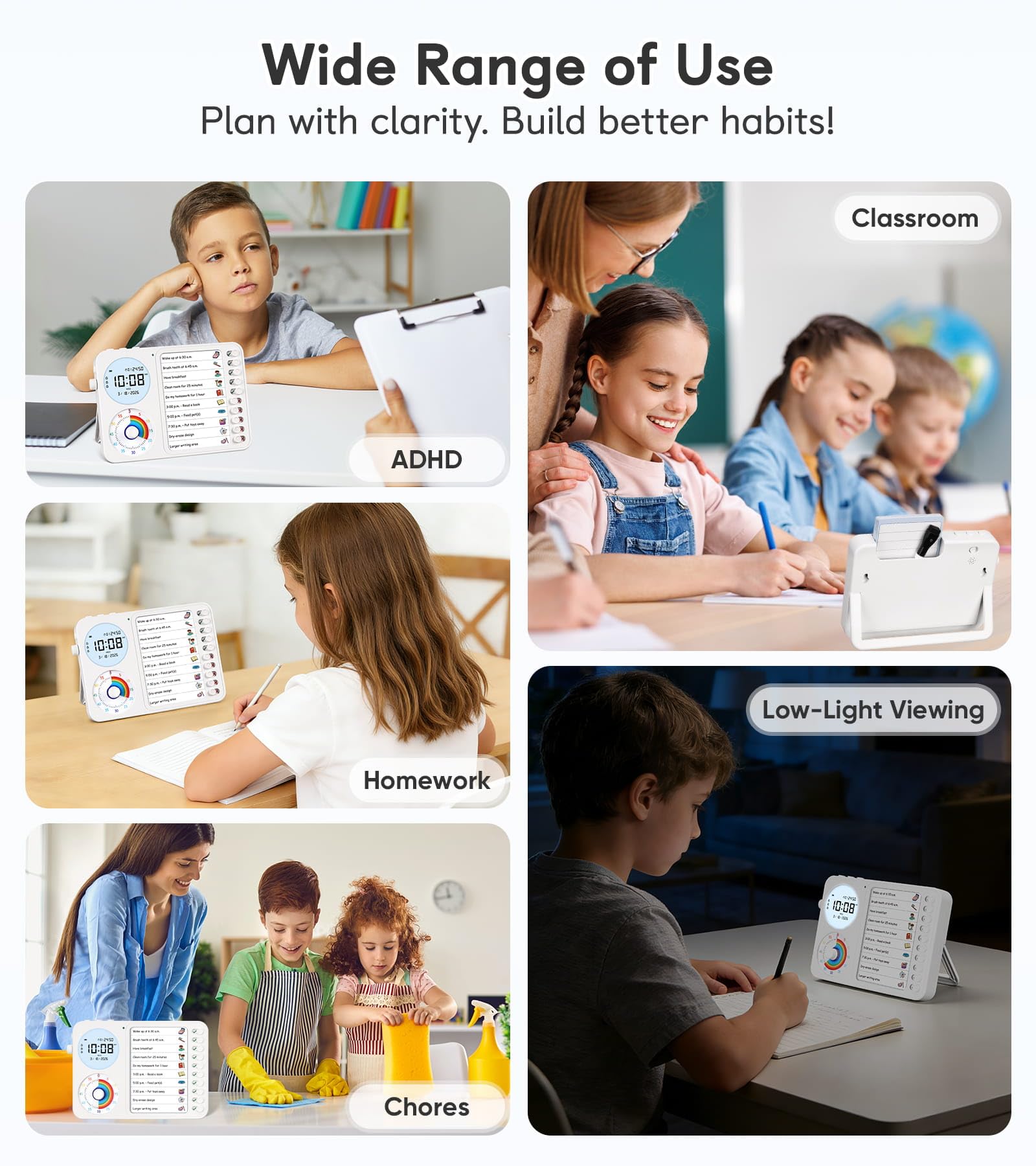 Nikafly on a home desk in use aiding focused study sessions