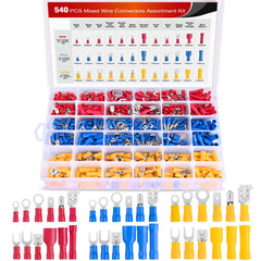 Nilight front packaging showing the 540PCS kit and organized case for easy transport