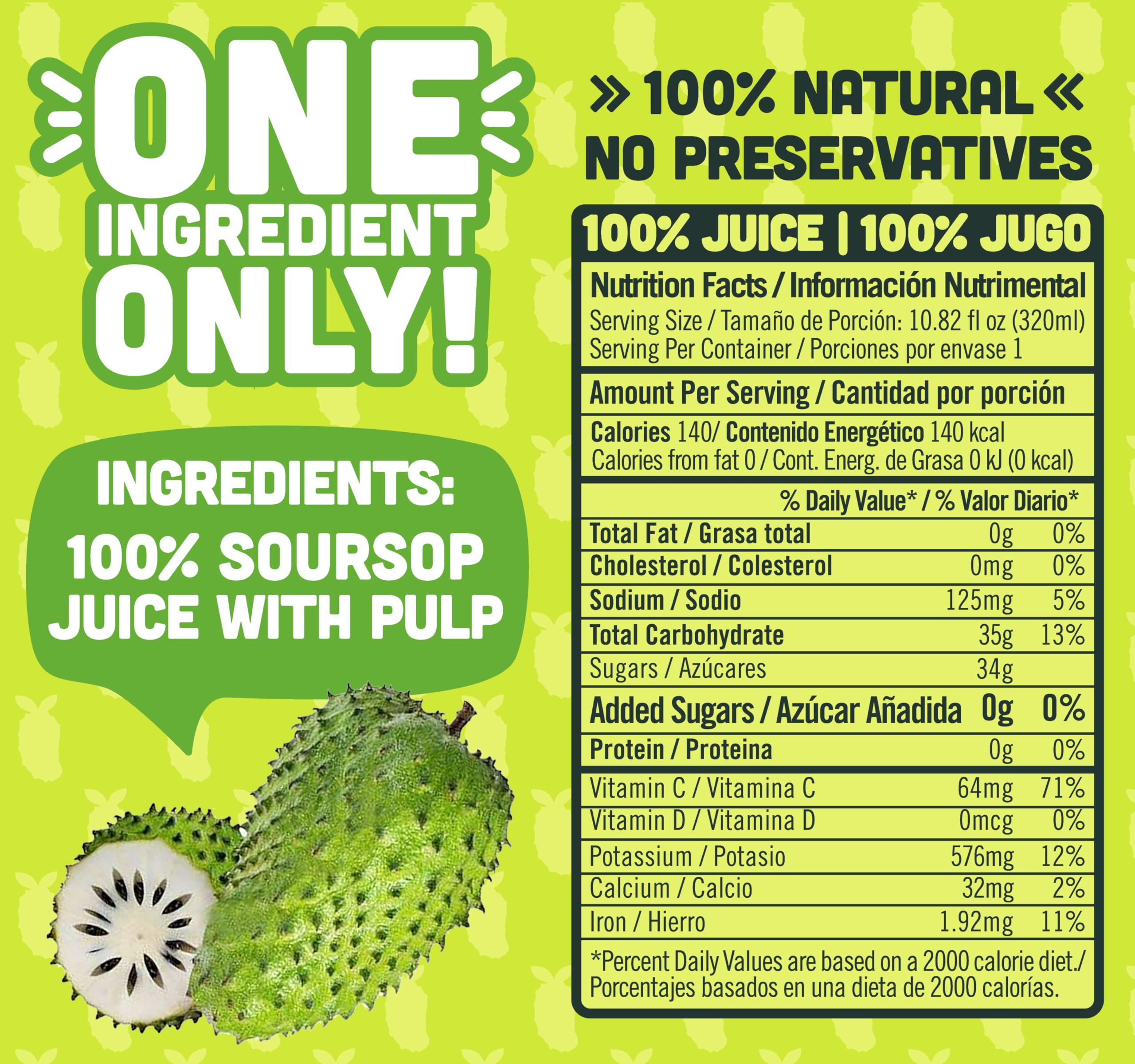 NILO bottle side label highlighting ingredient list and no sugar added benefit