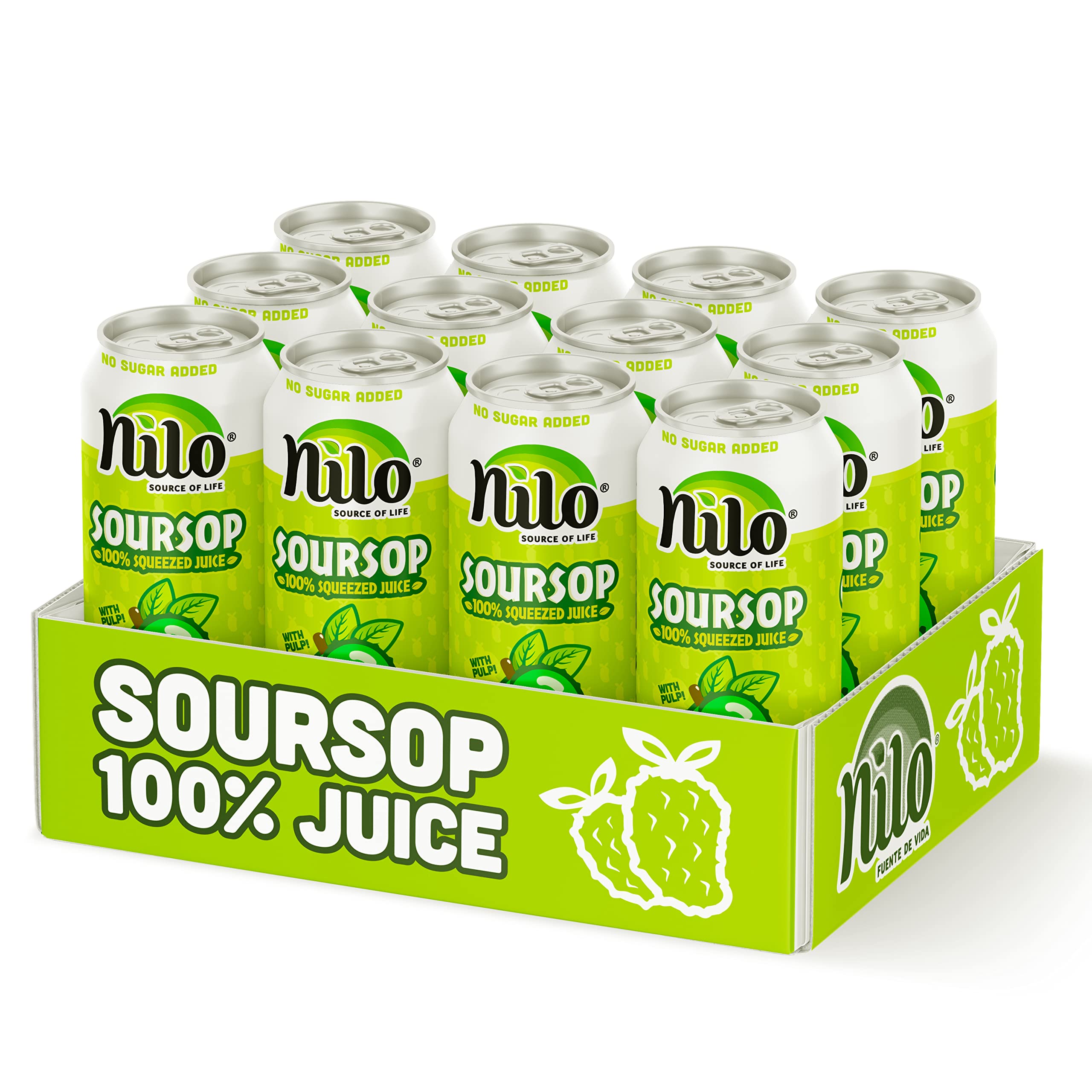NILO close-up of soursop pulp revealing natural texture and authentic mouthfeel