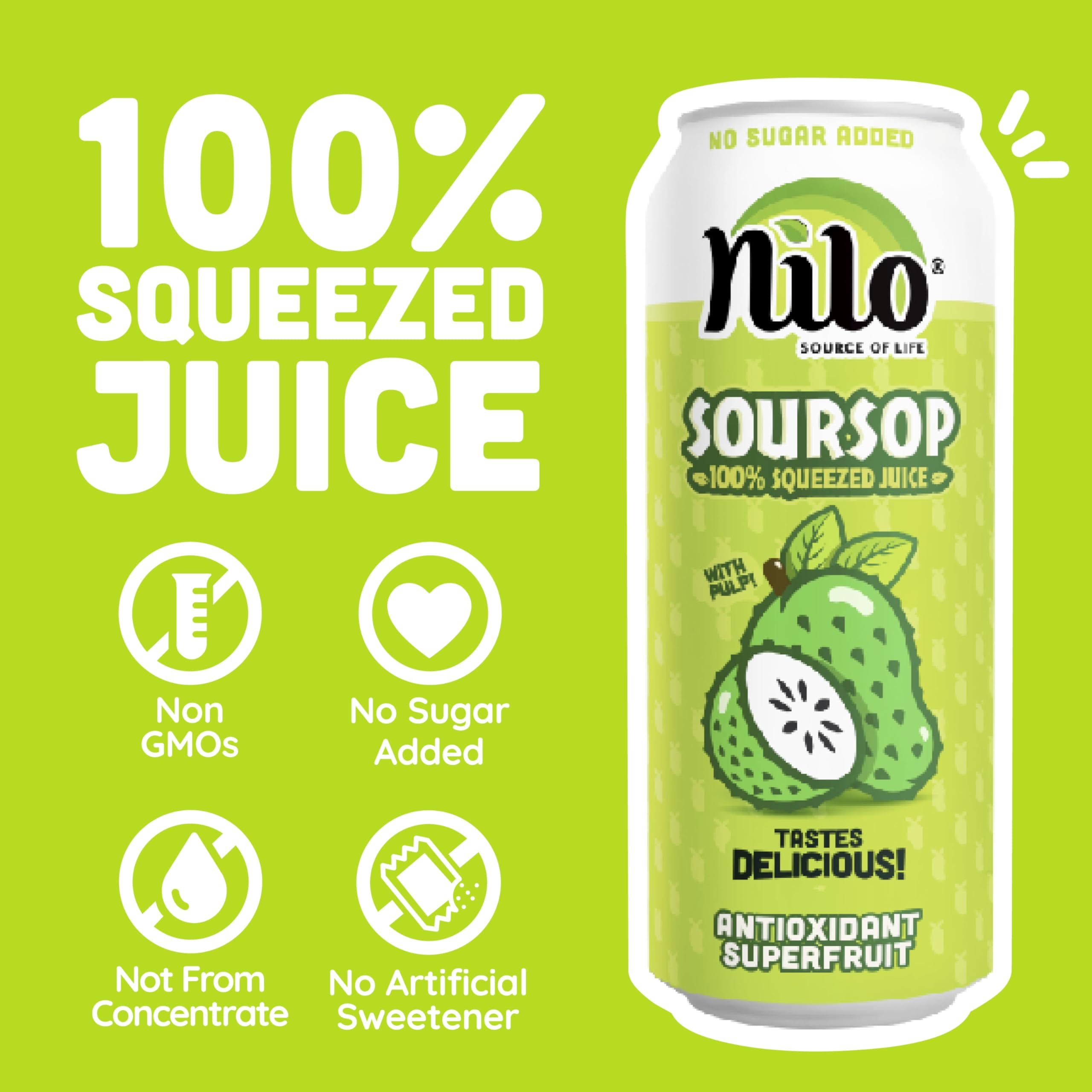 NILO poured in glass with ice demonstrating refreshment and serving suggestion