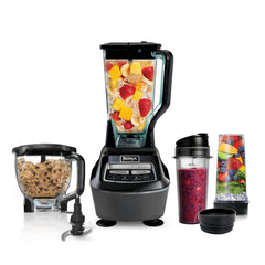 Ninja BL770 front view showing pitcher and processor for versatile results
