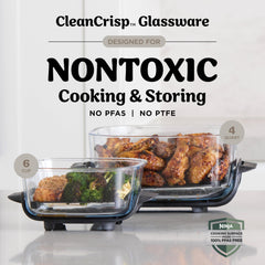 Ninja Crispi powerpod top detail showing heating element for fast 1500W crisping