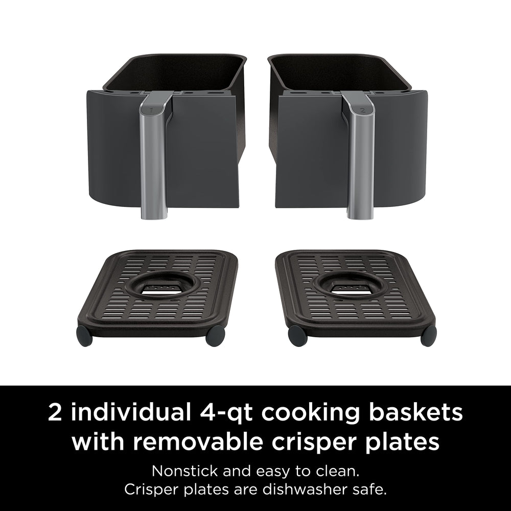 Ninja Foodi dehydrating fruit slices demonstrating low‑temp drying capability