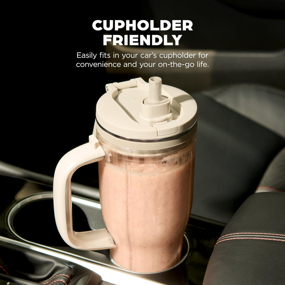 Ninja detached travel tumbler ready to drink with chug spout for convenience