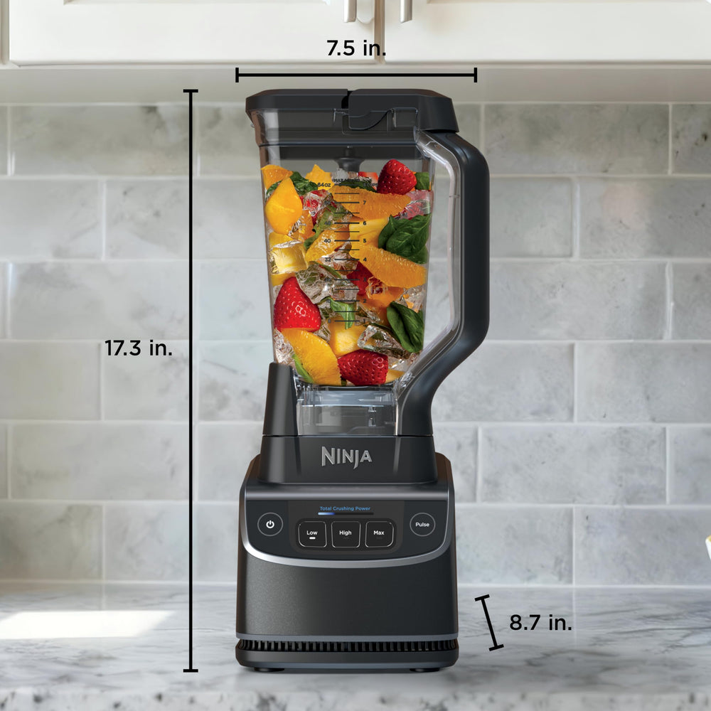 Ninja UltraCrush removable parts in dishwasher showing fast cleanup benefit