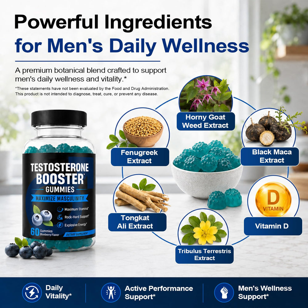 Ninsiec gummies placed next to dumbbells suggesting workout and stamina support