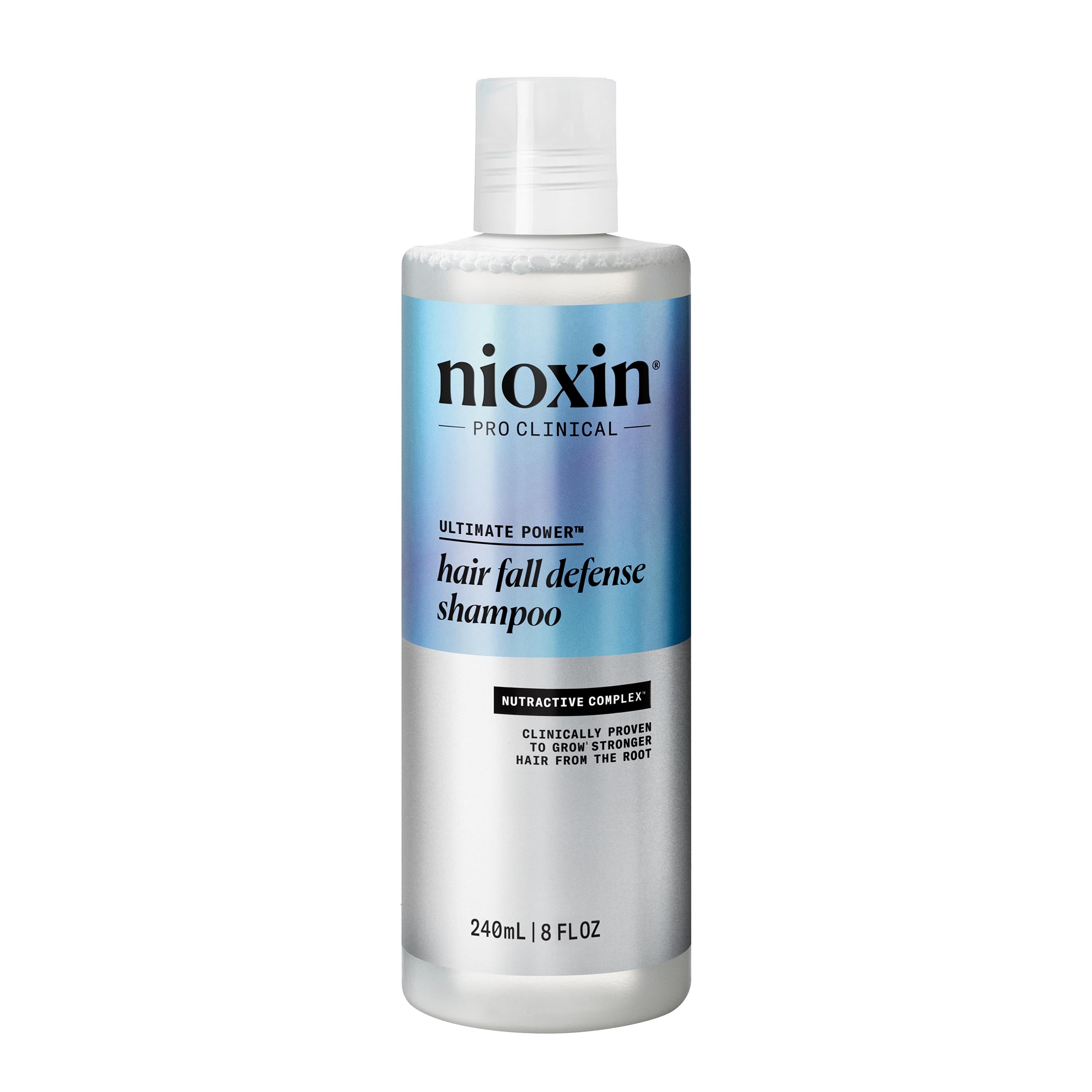 NIOXIN front packaging showing product and benefits
