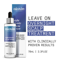 Nioxin pipette dispensing serum for precise overnight scalp treatment