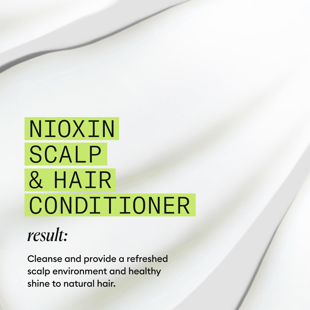 NIOXIN nozzle detail allowing controlled dispensing for less waste benefit