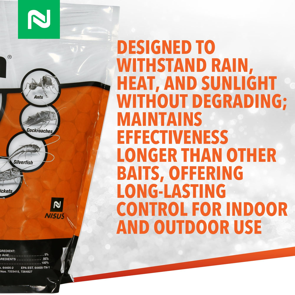 Nisus Niban granule close-up highlighting weather-resistant texture