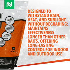 Nisus Niban granule close-up highlighting weather-resistant texture