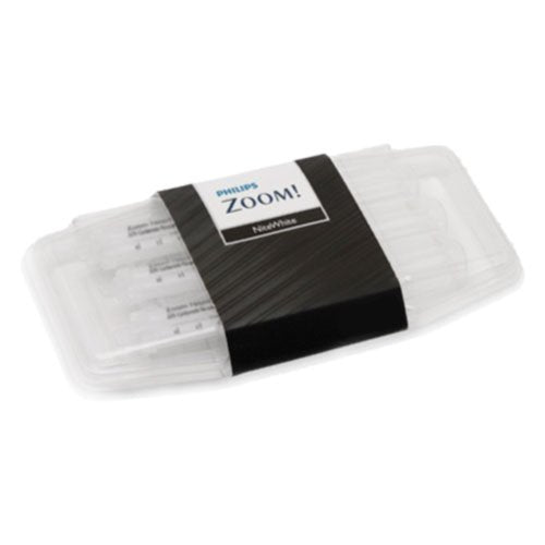 NiteWhite front packaging showing three dual-barrel syringes and clear dosage control
