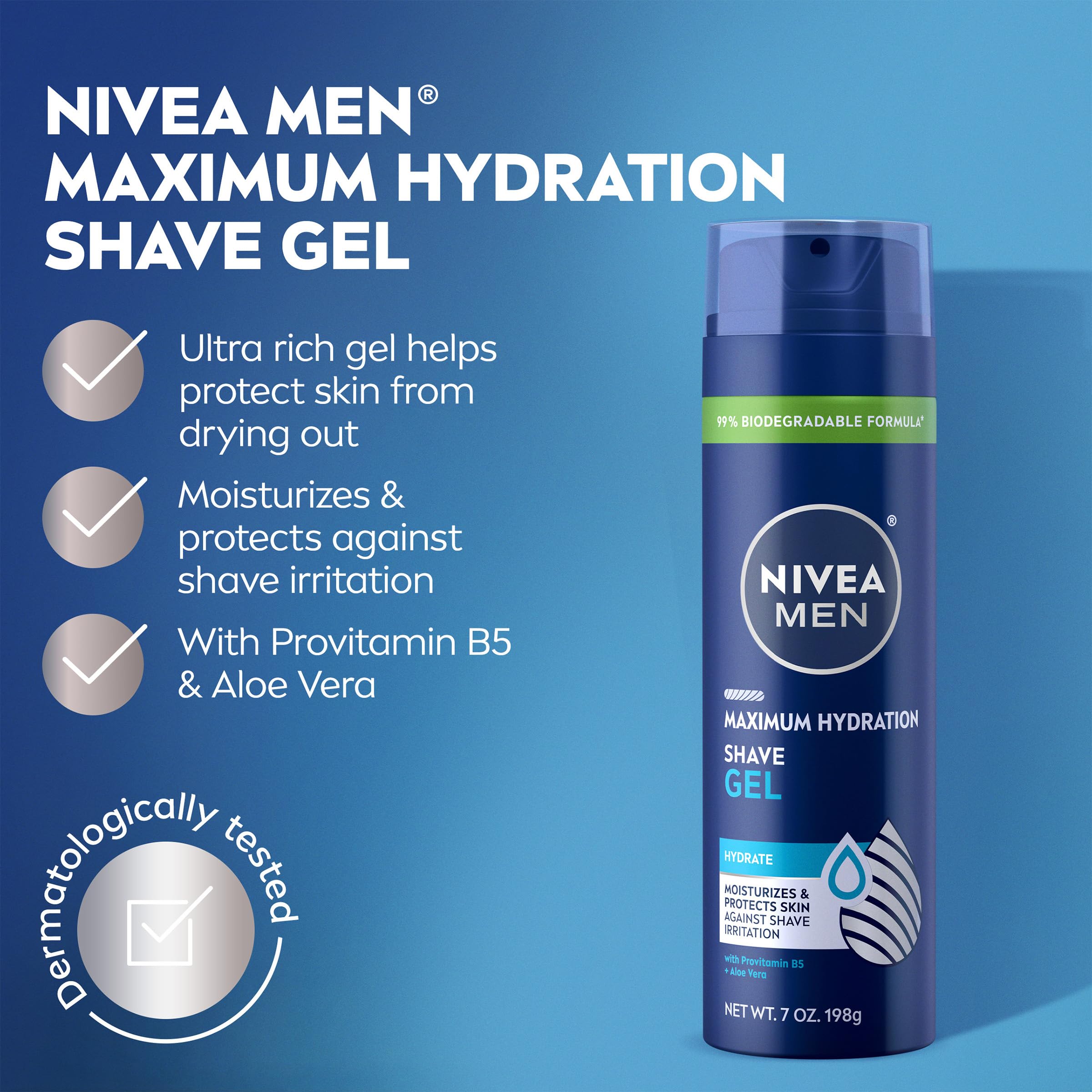 NIVEA MEN creamy foam texture close-up demonstrating rich lather for smoother shave