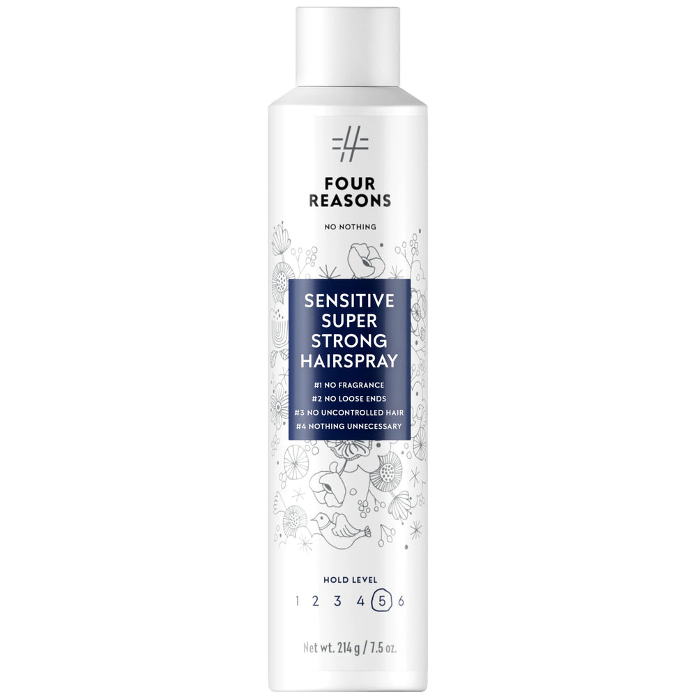 No nothing front packaging showing unscented extra strong hold benefit