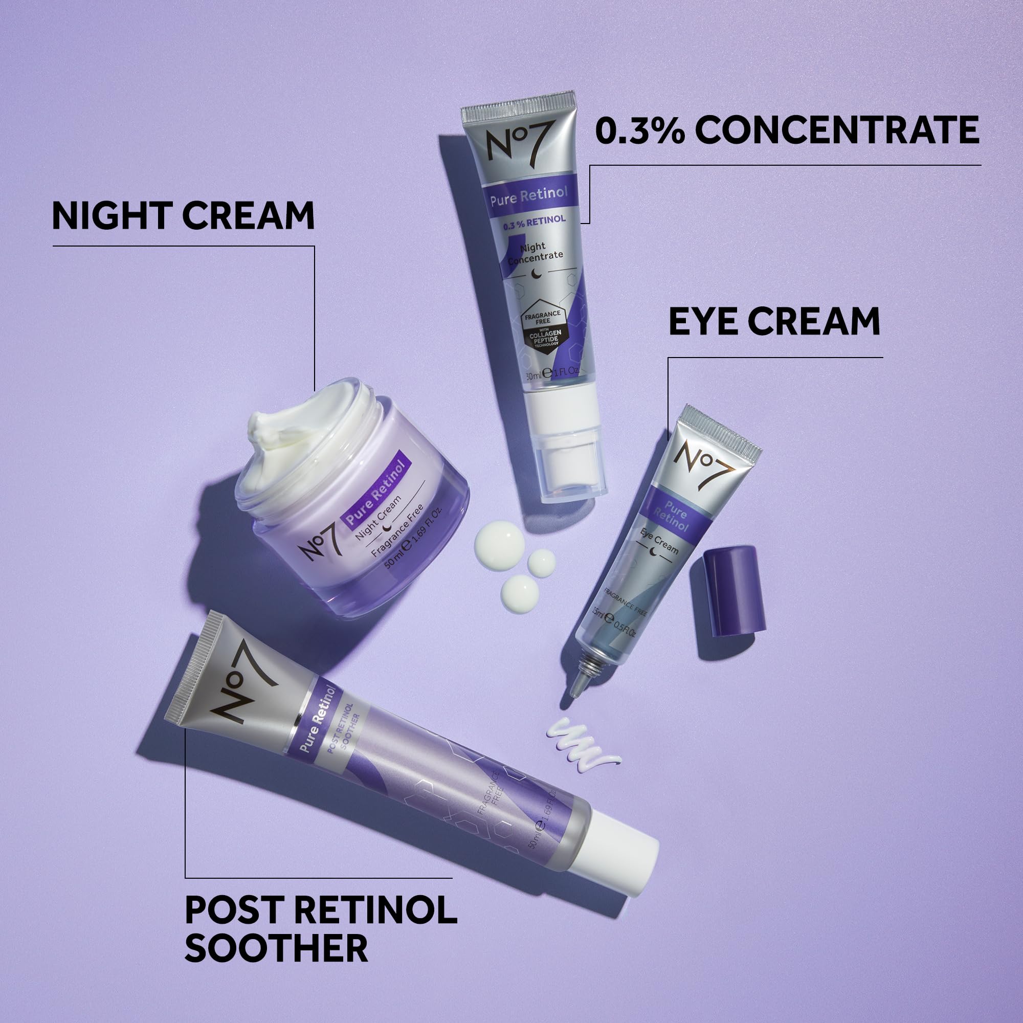 No7 night cream on bedside showing easy inclusion in nightly routine