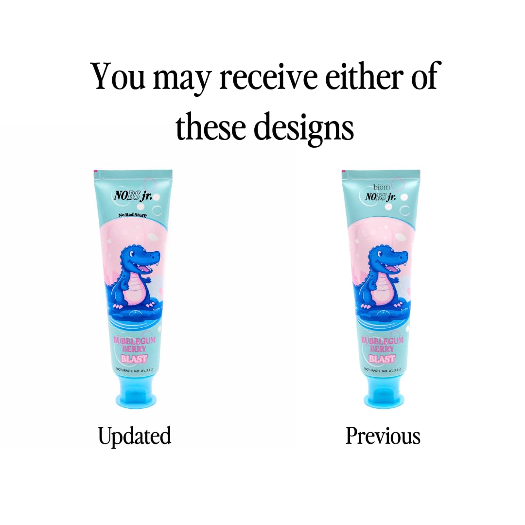NOBS Jr label close-up displaying 5% nano hydroxyapatite and vegan features