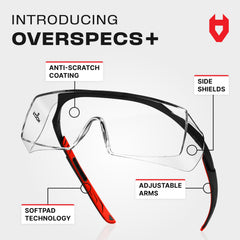 NoCry side profile highlighting integrated side shields for added safety